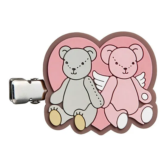 カードキャプターさくら カプセルヘアクリップ ふたつのクマ