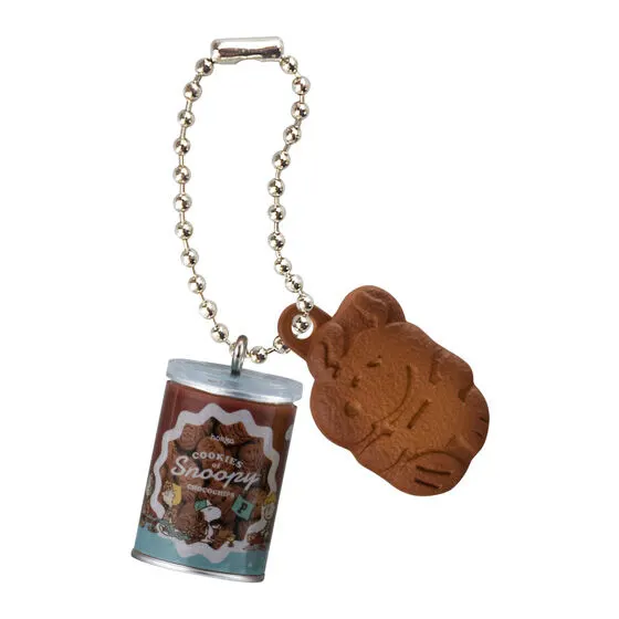 PEANUTS ビスケットミニチュアチャーム 丸缶 チョコチップ