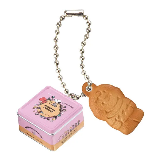 PEANUTS ビスケットミニチュアチャーム エンボス缶(メープル)