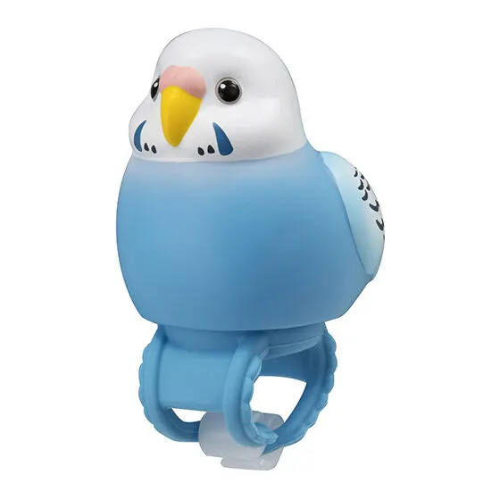ソフビめじるしバンド ことり セキセイインコ（オパーリン）