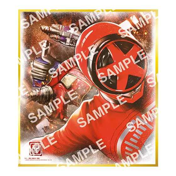 スーパー戦隊 色紙ART GP ブンレッド(爆上戦隊ブンブンジャー)