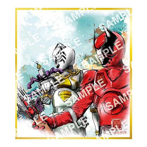 スーパー戦隊 色紙ART GP クワガタオージャー&スパイダークモノス