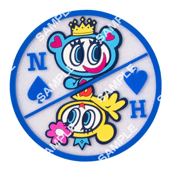 ナルミヤキャラクターズ クリアラバーコースター エンジェルブルー