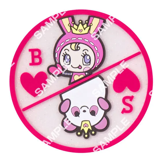 ナルミヤキャラクターズ クリアラバーコースター メゾピアノ
