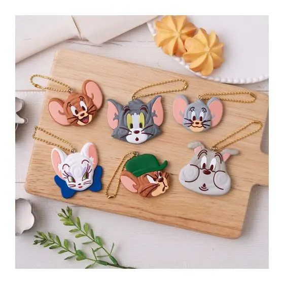 TOM and JERRY 手作りおやつチャーム #しぼりクッキー イメージカット