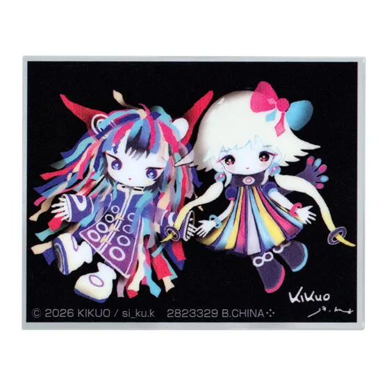 kikuo 星くん あそーとコレクション B賞 星くんたちのアクリルクリップ デザインB