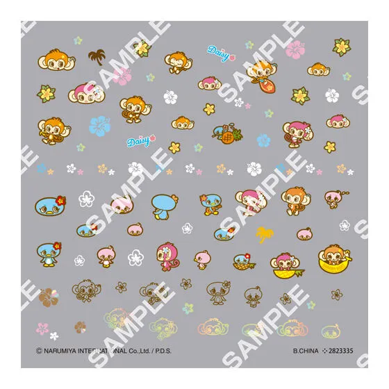 ナルミヤキャラクターズ ネイルシールコレクション デイジーラヴァーズ①