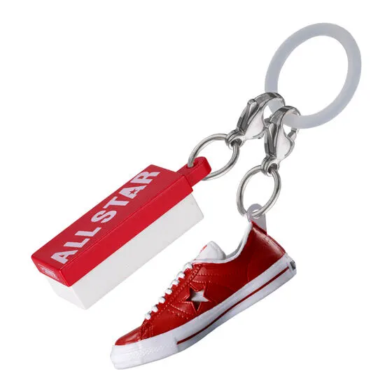 CONVERSE SHOES COLLECTION めじるしアクセサリー ONE STAR レッド / ホワイト