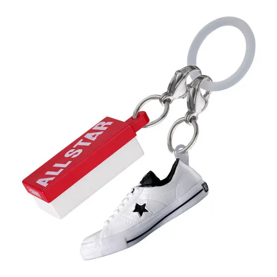 CONVERSE SHOES COLLECTION めじるしアクセサリー ONE STAR ホワイト / ブラック