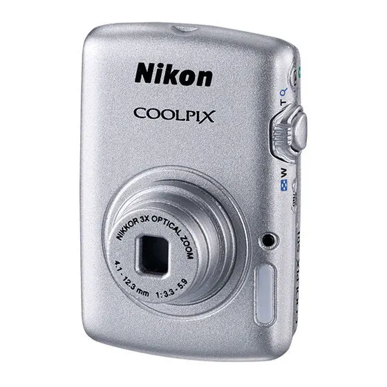 Nikon ミニチュアカメラコレクション2 COOLPIX S01 ミラーシルバー