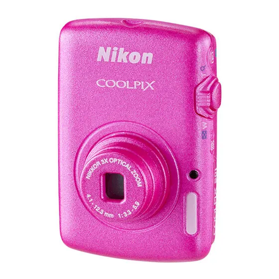 Nikon ミニチュアカメラコレクション2 COOLPIX S01 ピンク