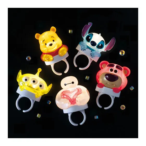 “ディズニーキャラクター” カプセルリングライトコレクション イメージカット