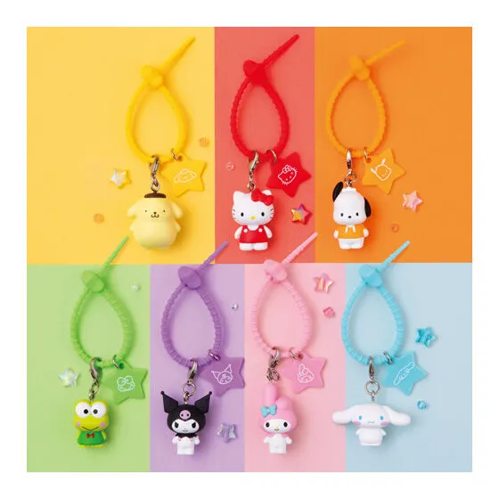 サンリオキャラクターズ ななほしカラフルマルチチャーム イメージカット
