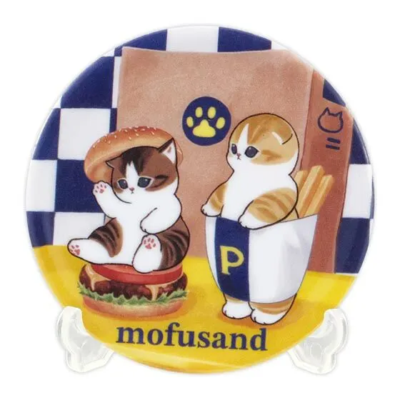 mofusand 豆皿コレクション ハンバーガー&ポテト