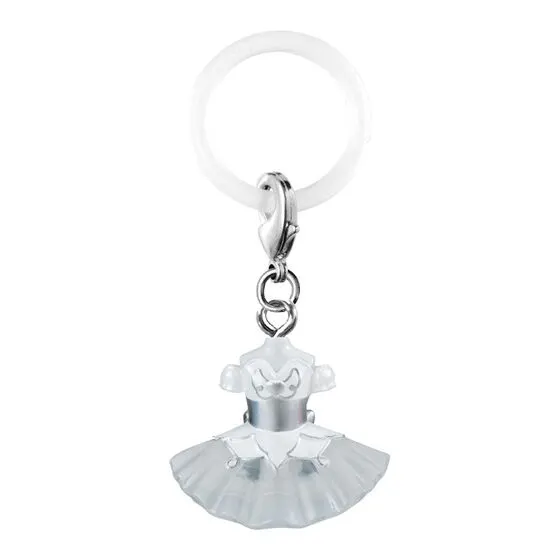 バレエモチーフ めじるしアクセサリー2 チュチュドレス(ホワイト)