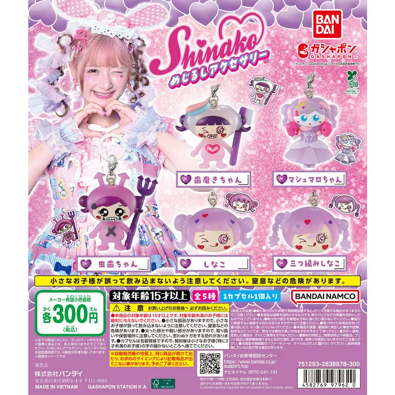 しなこ めじるしアクセサリーの台紙