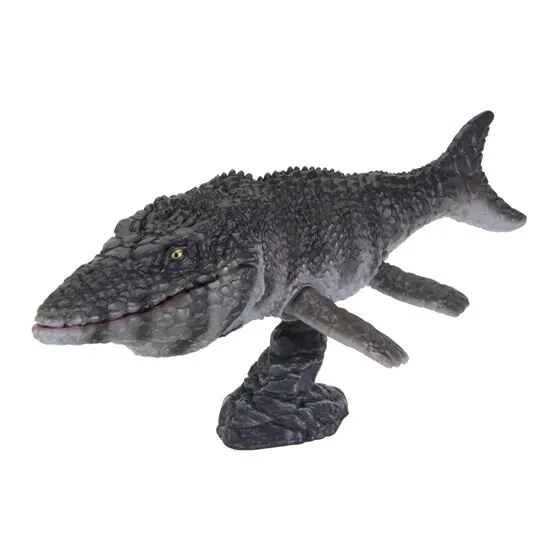 いきもの大図鑑レプティ 恐竜04 モササウルス(ブラック)