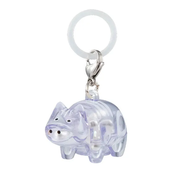カラフルビーズべこ しゃかしゃかめじるしアクセサリー white