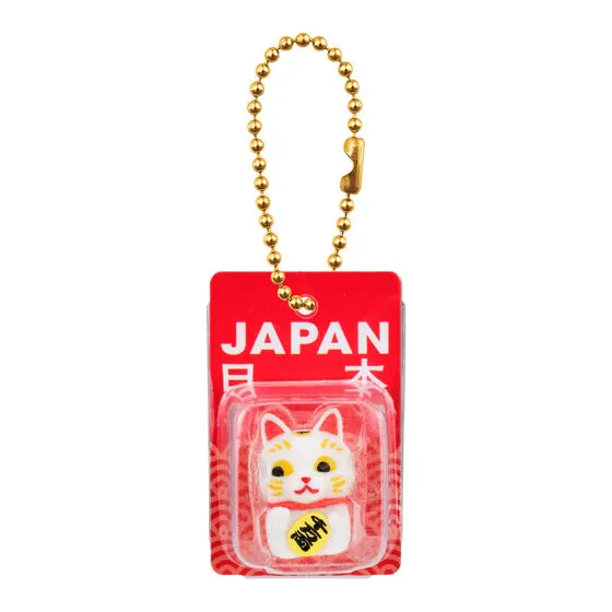 JAPAN ミニチュアパッケージチャーム まねき猫