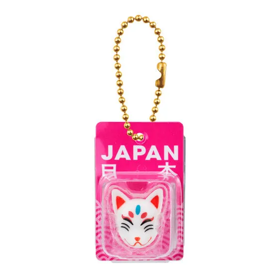JAPAN ミニチュアパッケージチャーム 狐面
