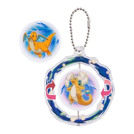 ポケットモンスター スピンアクリルスイング ~メガシンカ~ カイリュー/メガカイリュー