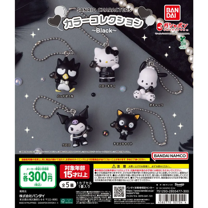 サンリオキャラクターズ カラーコレクション ~Black~の台紙