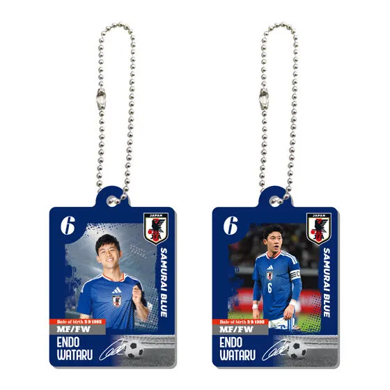 だれでもアクリルチャームDX サッカー日本代表ver. 遠藤航
