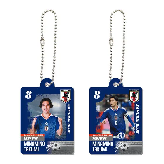 だれでもアクリルチャームDX サッカー日本代表ver. 南野拓実
