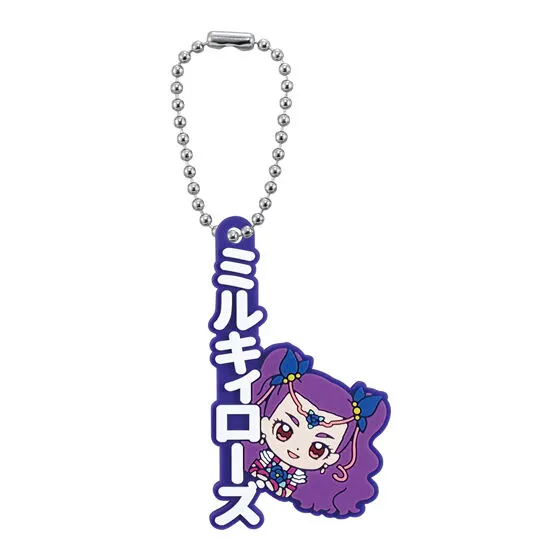 プリキュアオールスターズ カプセルラバーマスコット Name Collection!2 ミルキィローズ