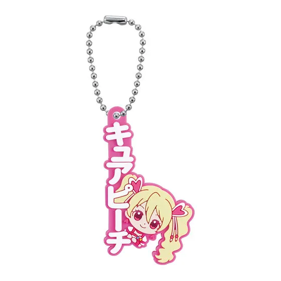 プリキュアオールスターズ カプセルラバーマスコット Name Collection!2 キュアピーチ