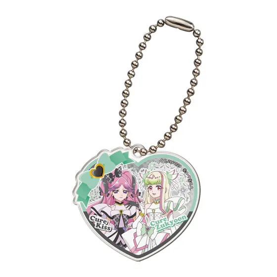 プリキュアオールスターズ プリキュアあそーと2026 C賞 アクリルチャーム(キュアズキューン&キュアキッス)