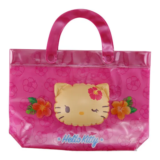サンリオキャラクターズ ぷっくりクリアバッグ ハローキティ A