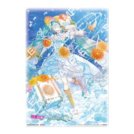 初音ミク クリアビジュアルポスター~マジカルミライ 2026~ 【デザインJ】Art by KEI