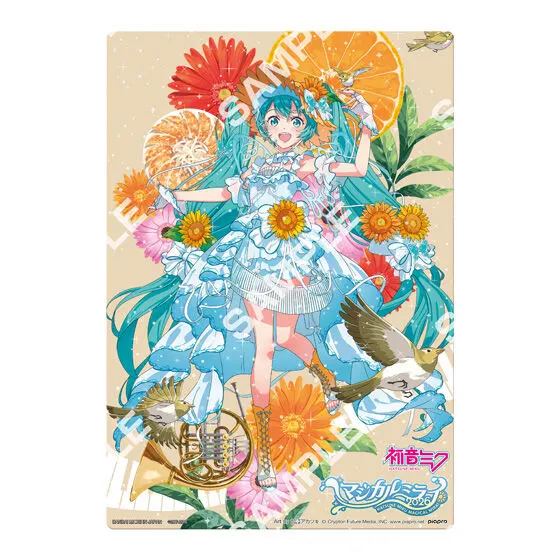 初音ミク クリアビジュアルポスター~マジカルミライ 2026~ 【デザインK】Art by 加藤アカツキ