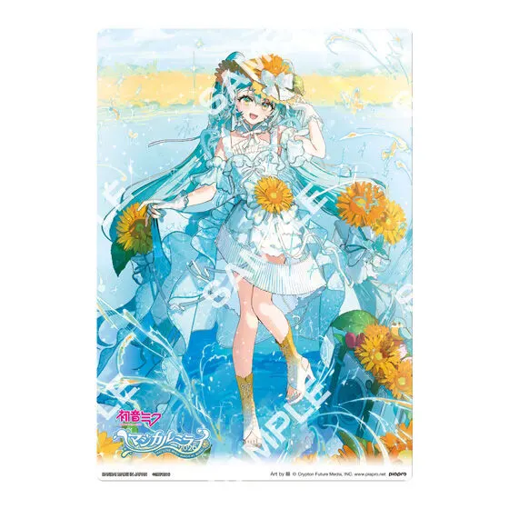 初音ミク クリアビジュアルポスター~マジカルミライ 2026~ 【デザインA】Art by 緜