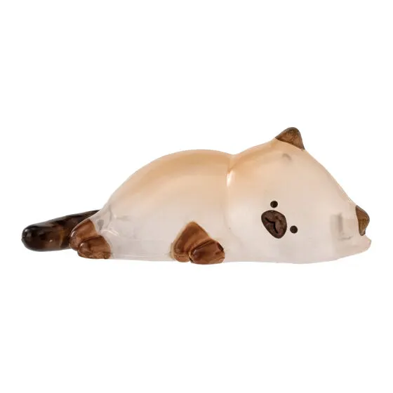 溶けてる!猫ちゃあぁぁん 床でとろ~んと溶けてるにゃ