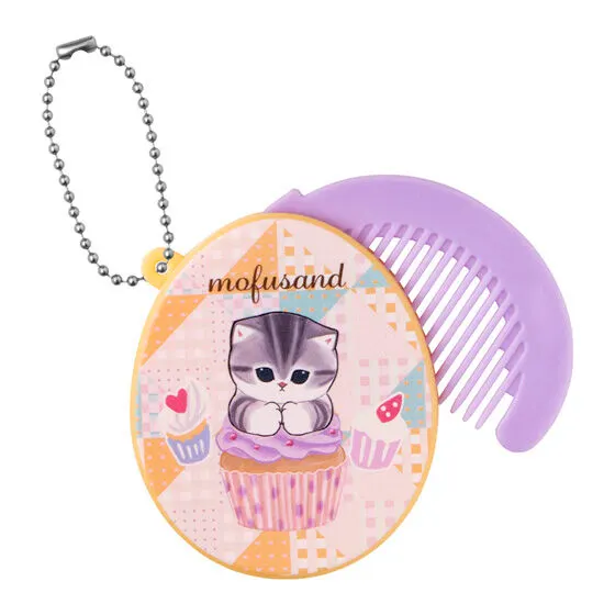 mofusand ヘアコームチャーム カップケーキにゃん