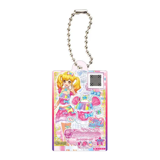 だれでもアイドル活動アクリルチャーム ~アイカツスターズ!~ ラブリーレインボードリームトップス