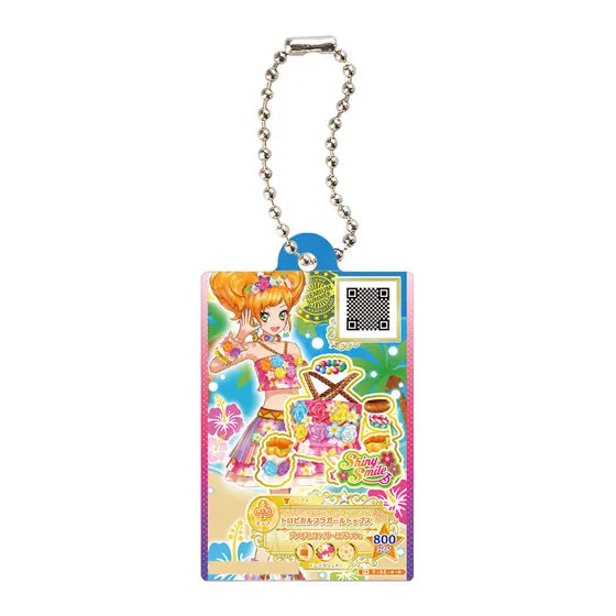 だれでもアイドル活動アクリルチャーム ~アイカツスターズ!~ トロピカルフラガールトップス