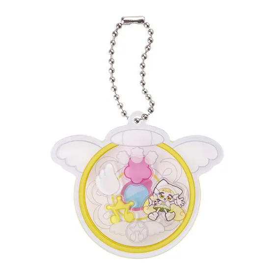 おジャ魔女どれみにょん シャカシャカアクリルチャーム ピュアリンハナちゃんコンパクト