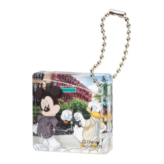 Disney MICKEY & FRIENDS WITH YOU アクリルブロックチャーム デザインA