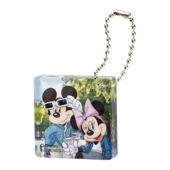 Disney MICKEY & FRIENDS WITH YOU アクリルブロックチャーム デザインB
