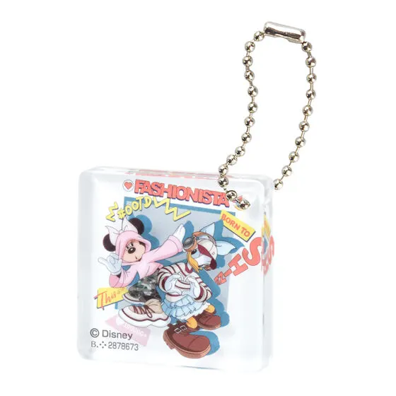 Disney MICKEY & FRIENDS WITH YOU アクリルブロックチャーム デザインC