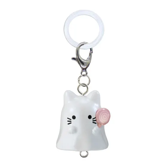 きらちゅるした めじるしリンクチャーム ちっちゃなおばけさん ねこちゃん
