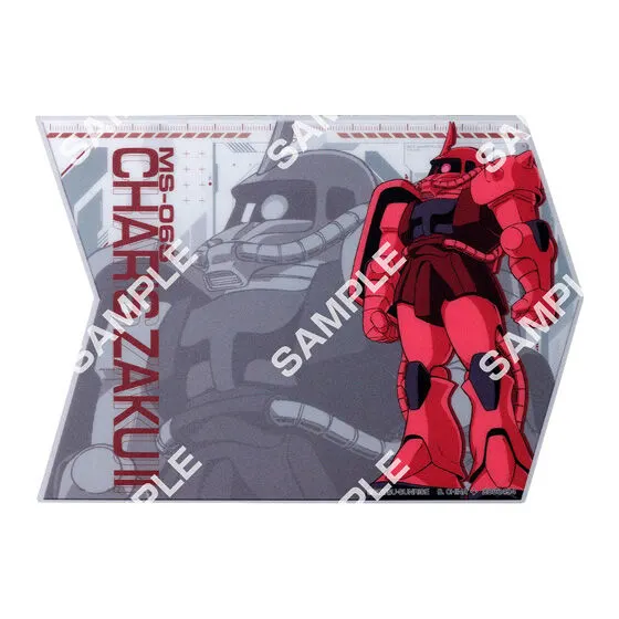 ガンダムシリーズ マウスシートコレクション シャア専用ザクⅡ