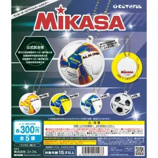 MIKASA サッカーボールアクリルネームホルダーの画像