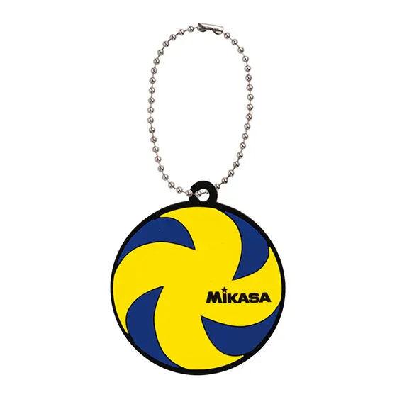MIKASA バレーボール キーホルダーコレクション MVA200ぷっくりラバーキーチェーン
