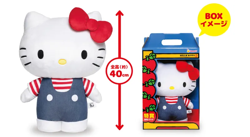 Happyくじ『HELLO KITTY 50th~ハッピーアニバーサリー★~』 ラインナップ 2
