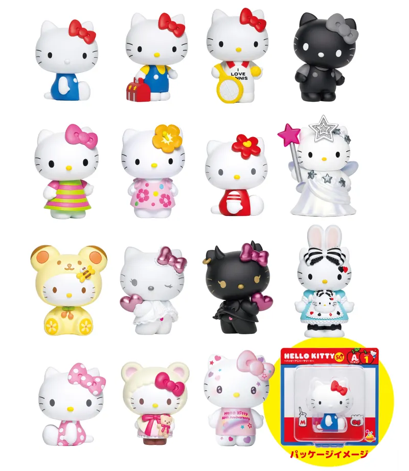 Happyくじ『HELLO KITTY 50th~ハッピーアニバーサリー★~』 ラインナップ 3