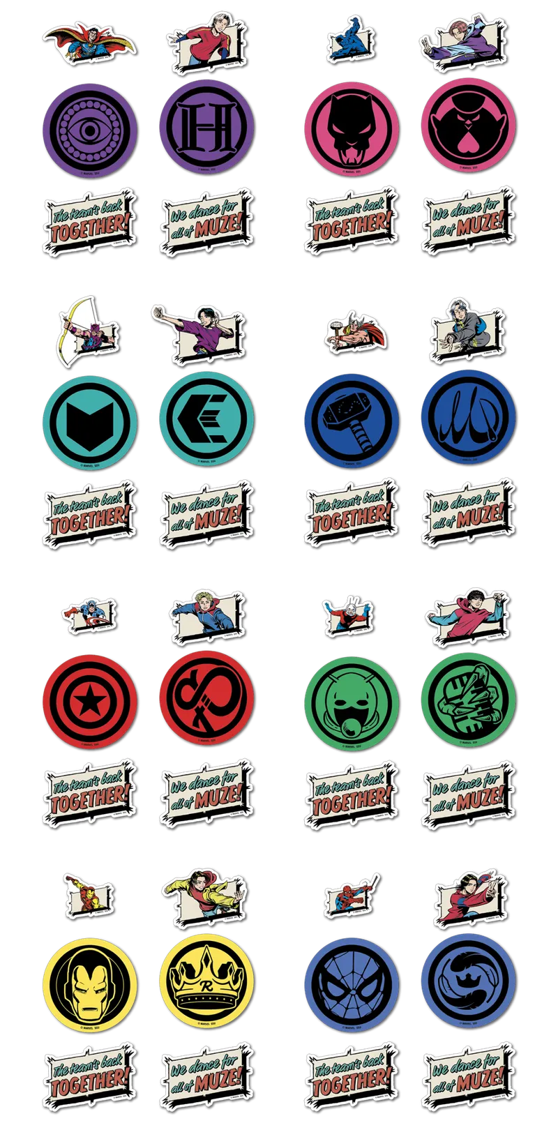 Happyくじ『MARVEL | MAZZEL』 ラインナップ 8